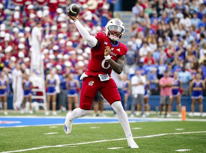 Jalon Daniels and the Kansas Jayhawks are 4-0 for the second straight year and sit at No. 3 in our Week 5 Big 12 Football Power Rankings.
